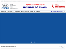 Tablet Screenshot of hyundaidothanh.com